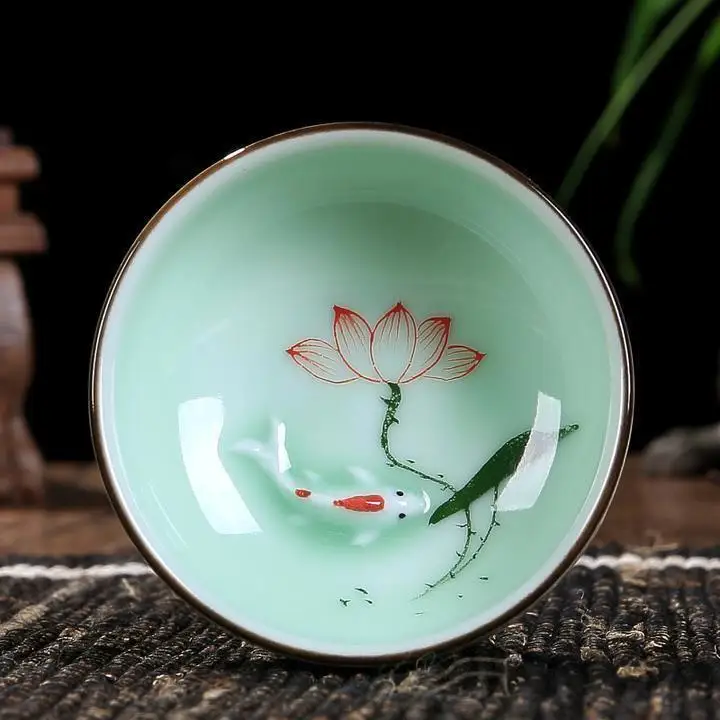 Celadon Ceramic Cup - tea cup Boutique celadon tea cup