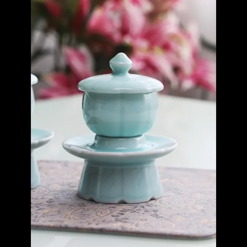 Celadon with Holy Water Cup Ce - Celadon Ceramic Cup recension och pris