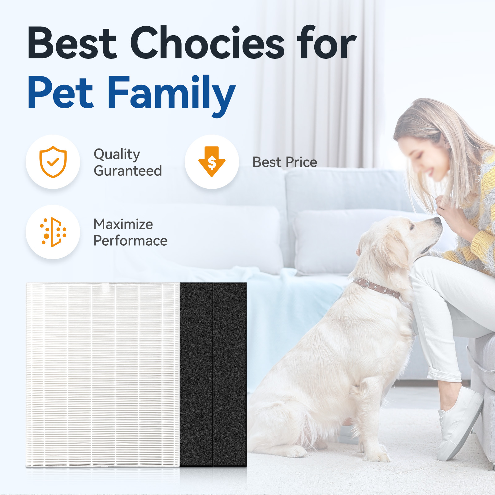 Replacement True HEPA Filter S - Coway Air Purifier Ap-1512Hh recension och pris
