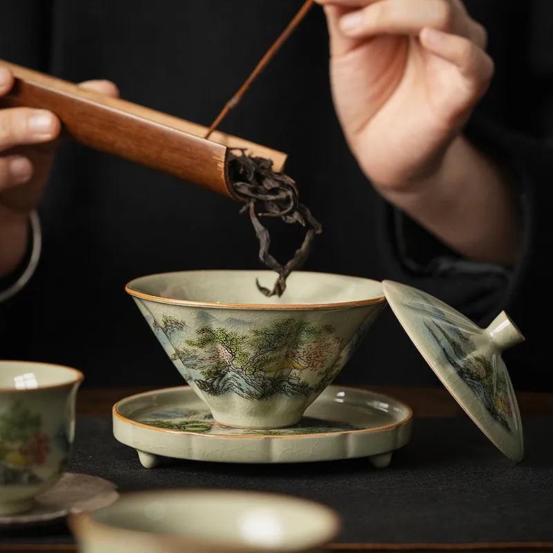 Jingdezhen-Ceramic Tea Cup wit - Celadon Ceramic Cup recension och pris
