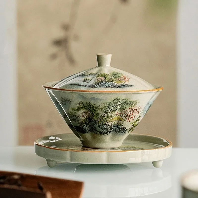 Jingdezhen-Ceramic Tea Cup wit - Celadon Ceramic Cup recension och pris