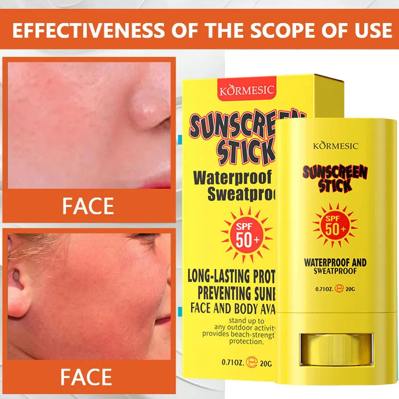 1/3/5pcs Sunscreen Cream Stick - Sunstick Korean Spf recension och pris