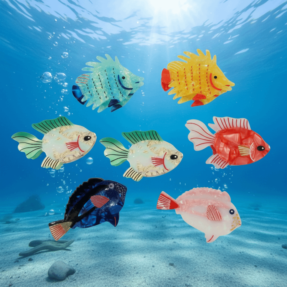 Goldfish Acetate Ocean Animal  - Korean Women Lifestyle recension och pris