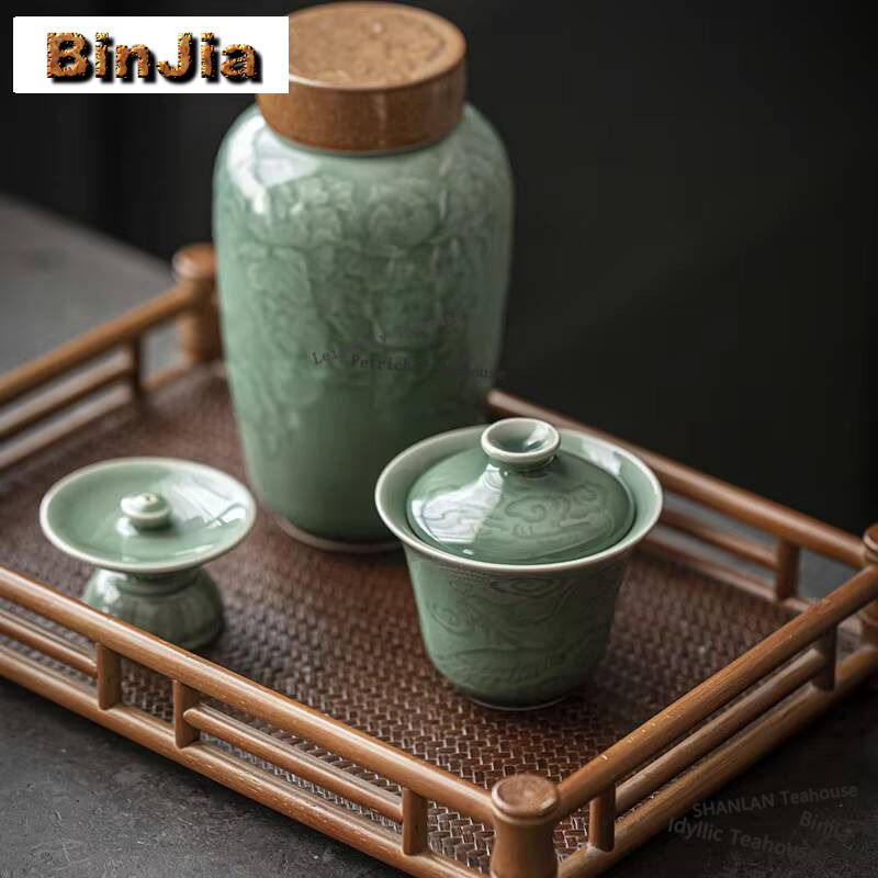 100ml Antique Celadon Hand Gra - Celadon Ceramic Cup recension och pris