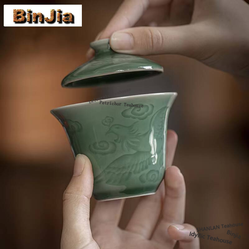 100ml Antique Celadon Hand Gra - Celadon Ceramic Cup recension och pris