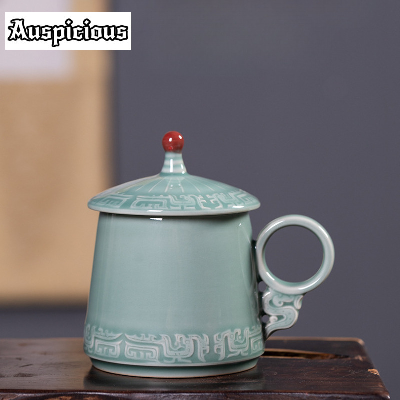 395ml Longquan Celadon Bronze  - Celadon Ceramic Cup recension och pris