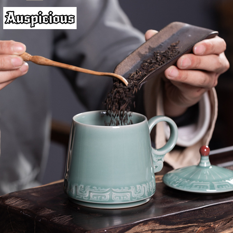 395ml Longquan Celadon Bronze  - Celadon Ceramic Cup recension och pris
