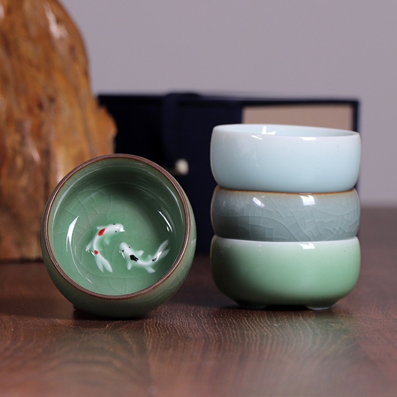 Longquan Celadon Porcelain Tea - Celadon Ceramic Cup recension och pris