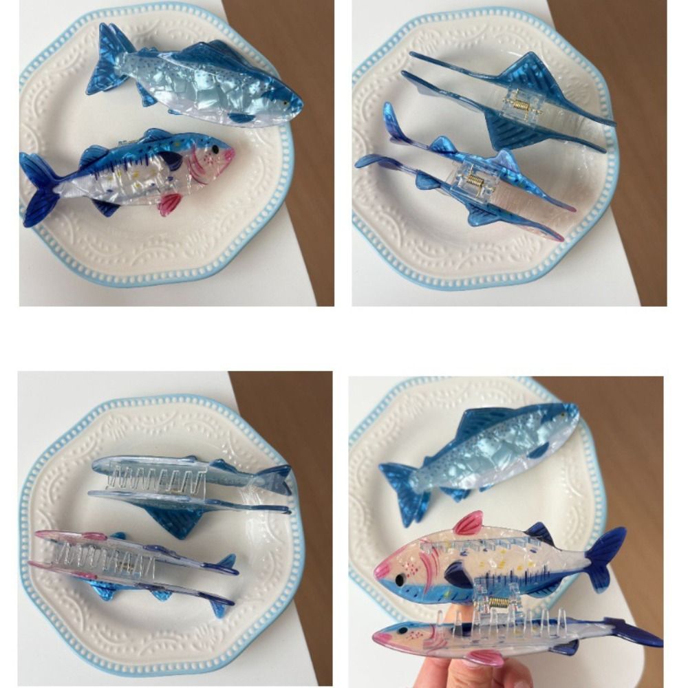 Hairpin Ocean Animal Hair Claw - Korean Women Lifestyle recension och pris