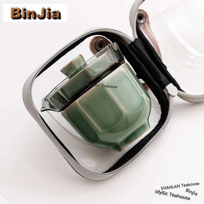 Yue Kiln Celadon Travel Portab - Celadon Ceramic Cup recension och pris