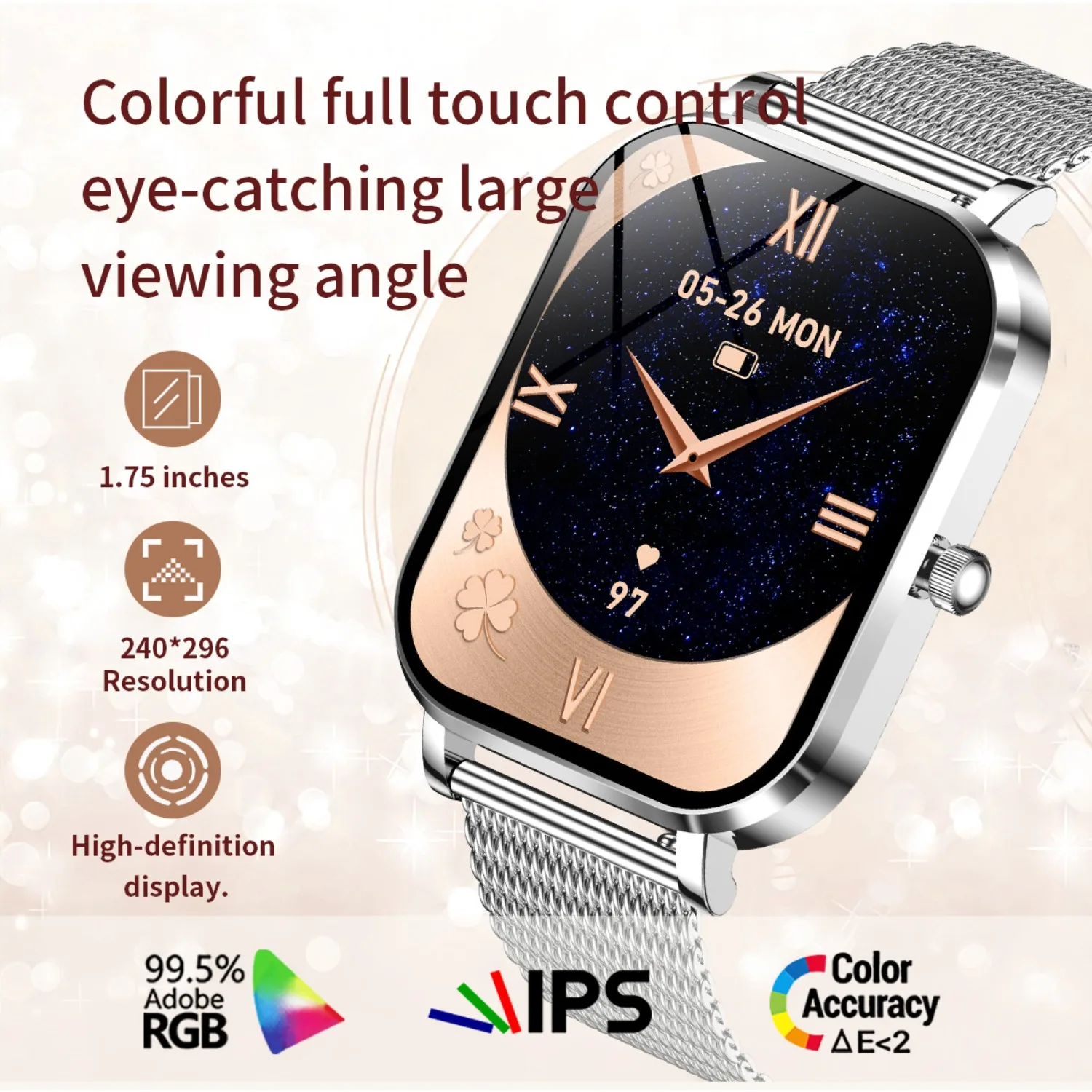 ApexTPUltra Thin Smart Watch F - Korean Women Lifestyle recension och pris