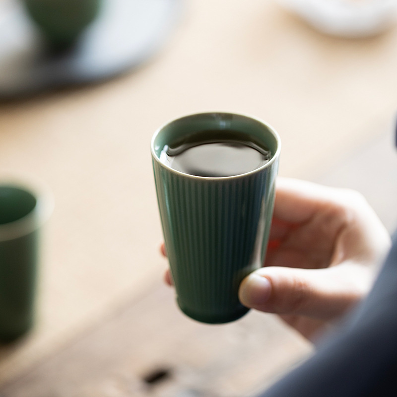 90ML Yue Kiln Celadon Tea Cup  - Celadon Ceramic Cup recension och pris