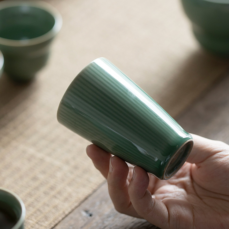 90ML Yue Kiln Celadon Tea Cup  - Celadon Ceramic Cup recension och pris