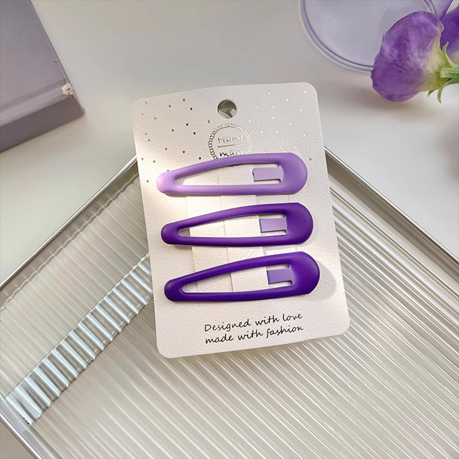 3PCS Sweet Style Headwear Pins - Korean Women Lifestyle recension och pris