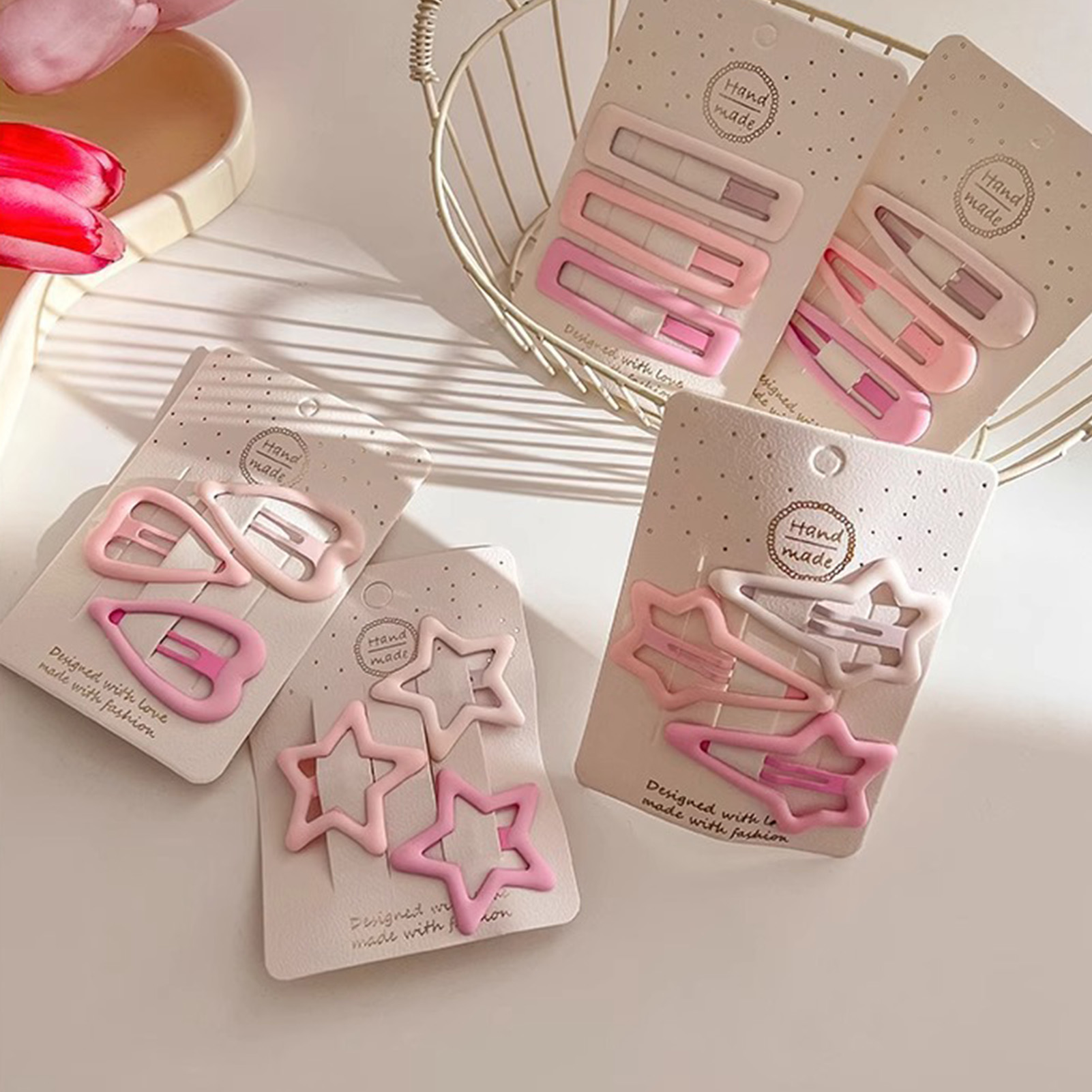 3PCS Sweet Style Headwear Pins - Korean Women Lifestyle recension och pris