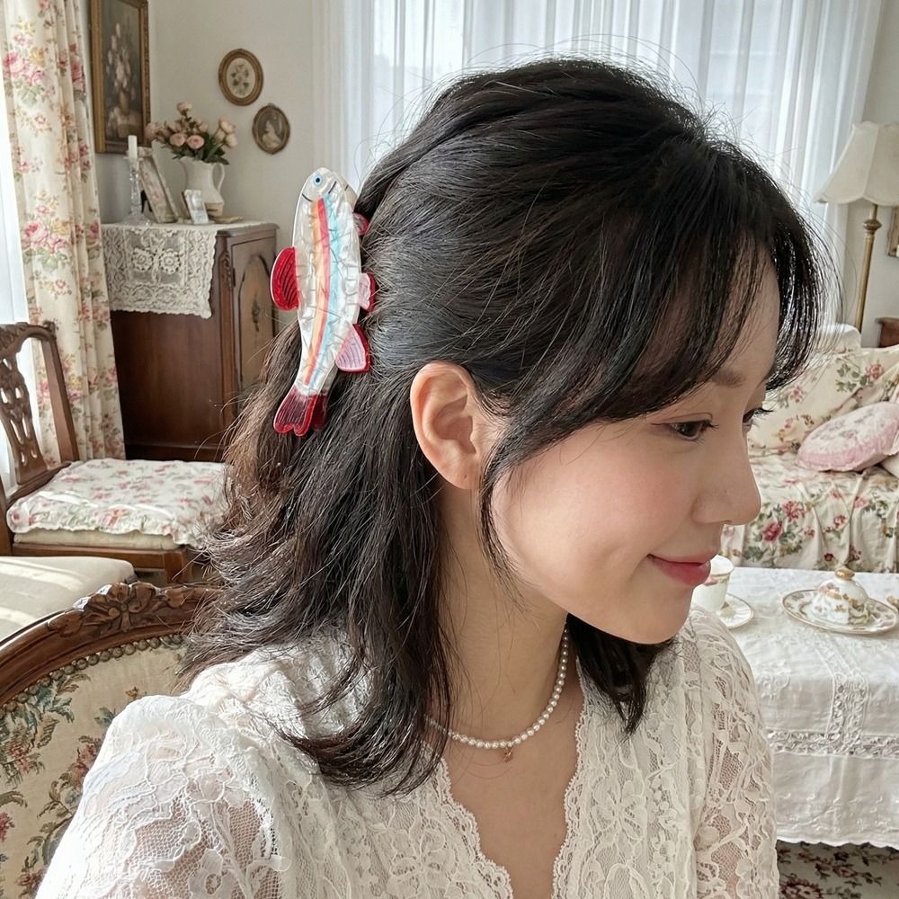 Hairpin Ocean Animal Hair Claw - Korean Women Lifestyle recension och pris