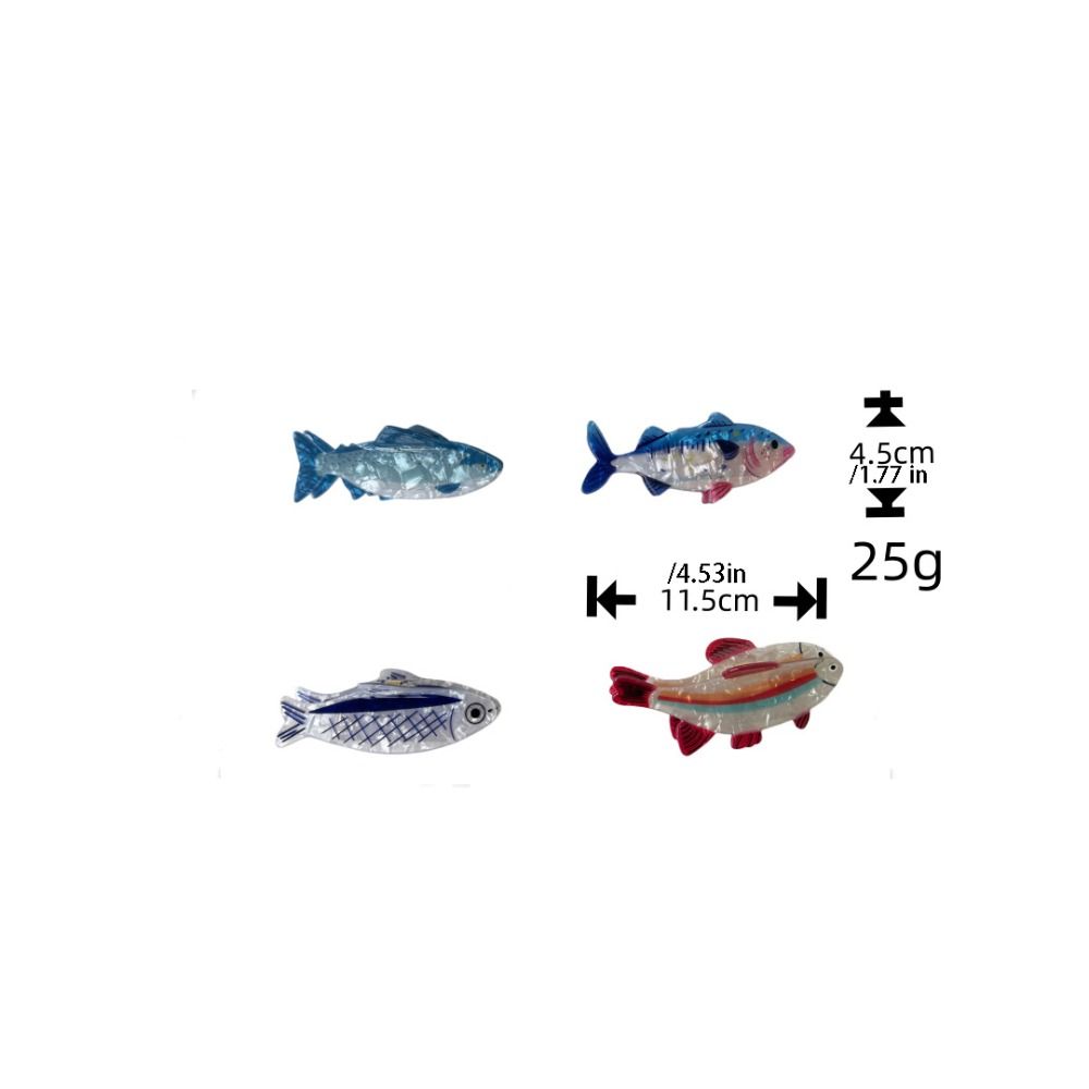 Hairpin Ocean Animal Hair Claw - Korean Women Lifestyle recension och pris