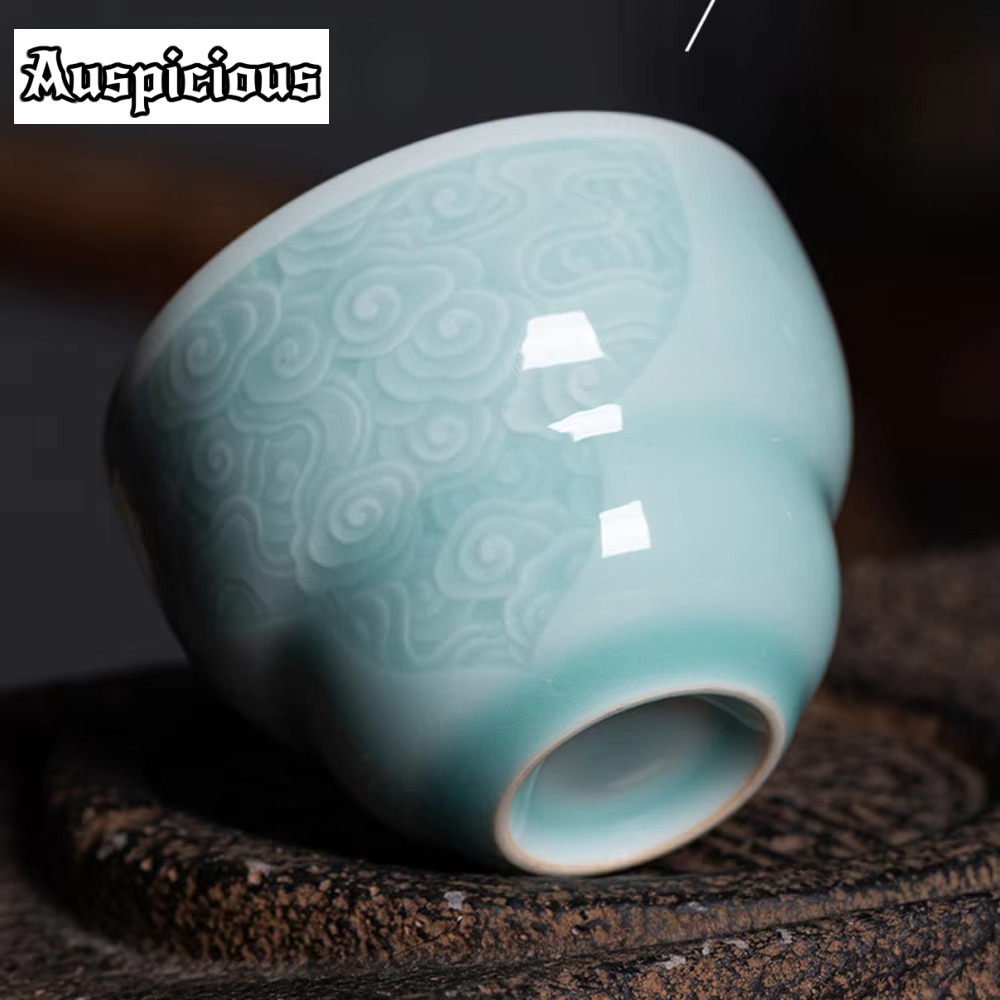 100ml Handamde Longquan Celado - Celadon Ceramic Cup recension och pris