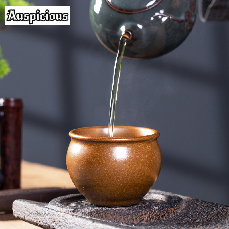 90ml Handmade Tea-dust Glaze C - Celadon Ceramic Cup recension och pris